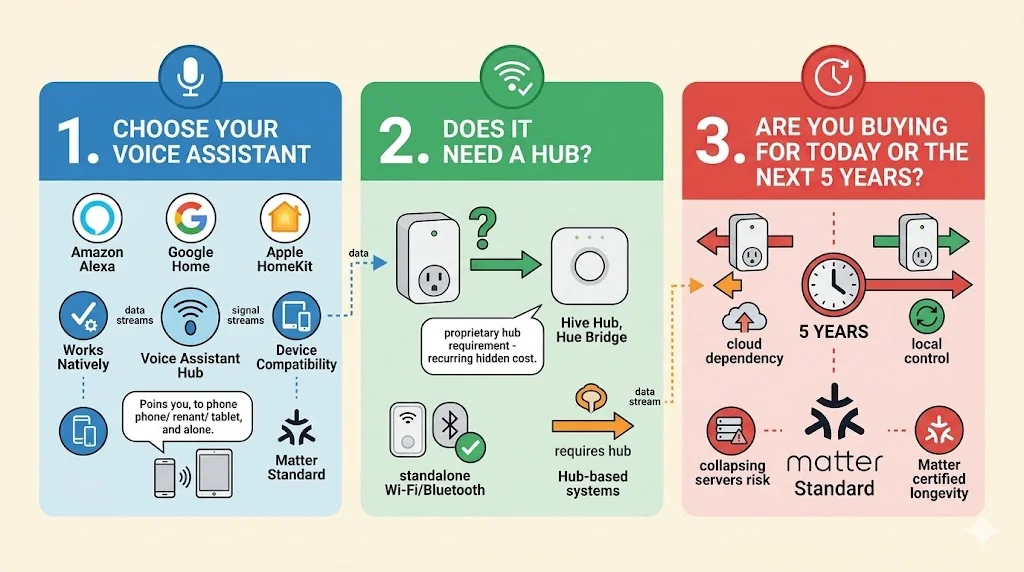 Three essential questions to answer before buying any smart home device